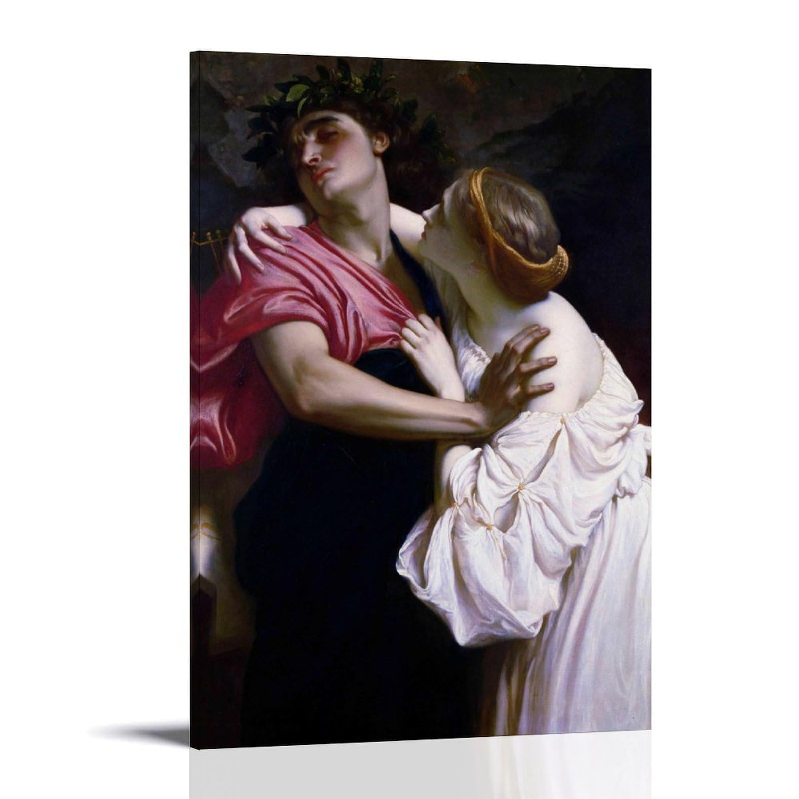 Impression sur toile Orfeo Ed Euridice Frederic Leighton 40x60cm - 8