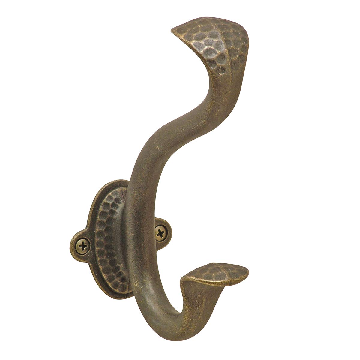 Patère murale blanche Hickory Hardware P2175-WOA pour ranger l'entrée
