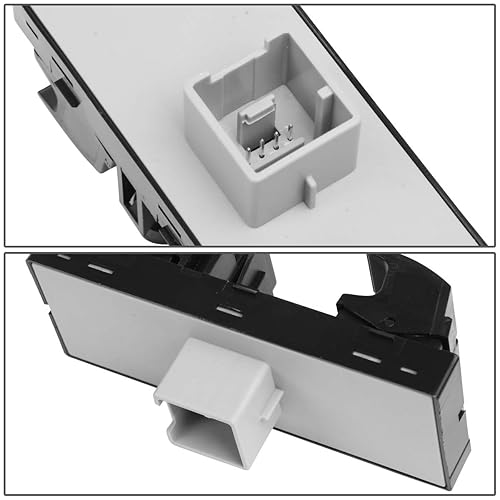 Miniatura 4 de DNA MOTORING WSW-037 Interruptor elevalunas eléctrico maestro del lado del conductor del estilo de fábrica para Volkswagen 2009-2017, negro