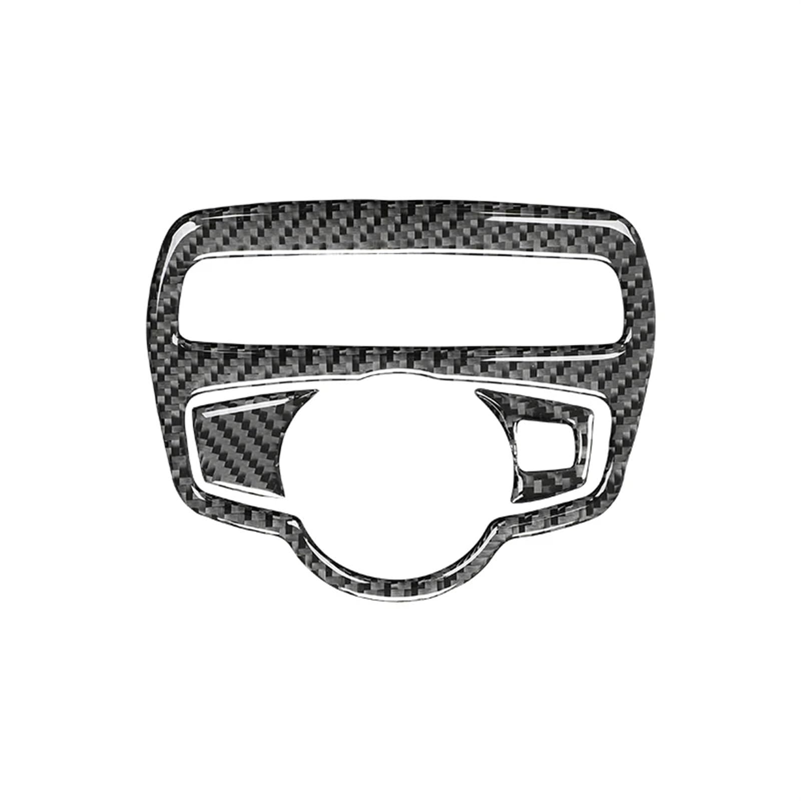 Car Trim Interior for Benz W205 C180 C200 C300 C GLC Class Carbon Fiber Headlight Switch Knob Trim Frame Sticker Car Interior