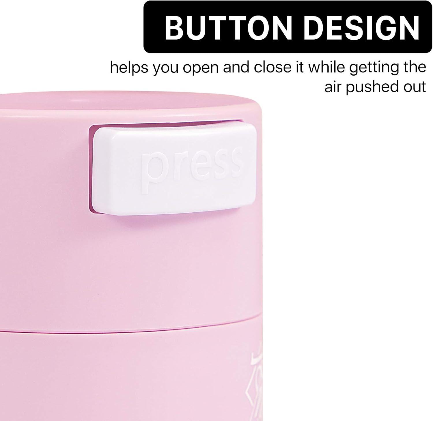 "N/A" Pretty memory Glue Storage Container for Eyelash Extensions Airtight Lash Glue Holder Tank Jar Adhesive Eyelash Extension Supplies, Pink