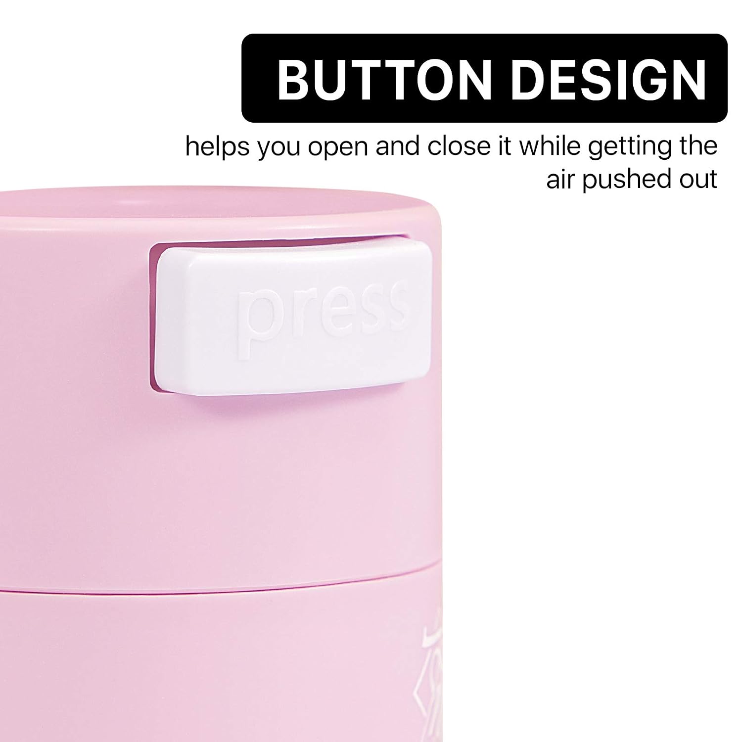 Pretty memory Glue Storage Container for Eyelash Extensions Airtight Lash Glue Holder Tank Jar Adhesive Eyelash Extension Supplies, Pink