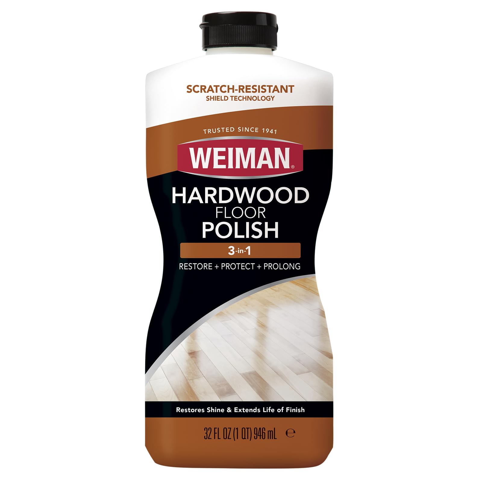 Weiman Hardwood Polish and Restorer - Wood Floor Polish - 946ml