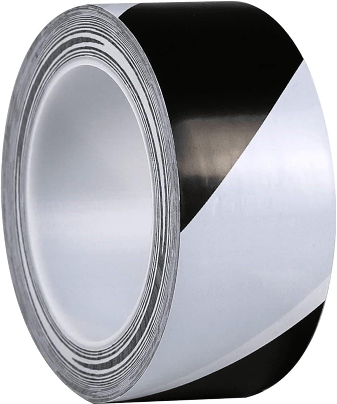 Hazard Warning Barrier Tape 48mm X 33m, Safety Tape Adhesive Marking Barrier Tape Single PVC Marking Caution Tape Tape
