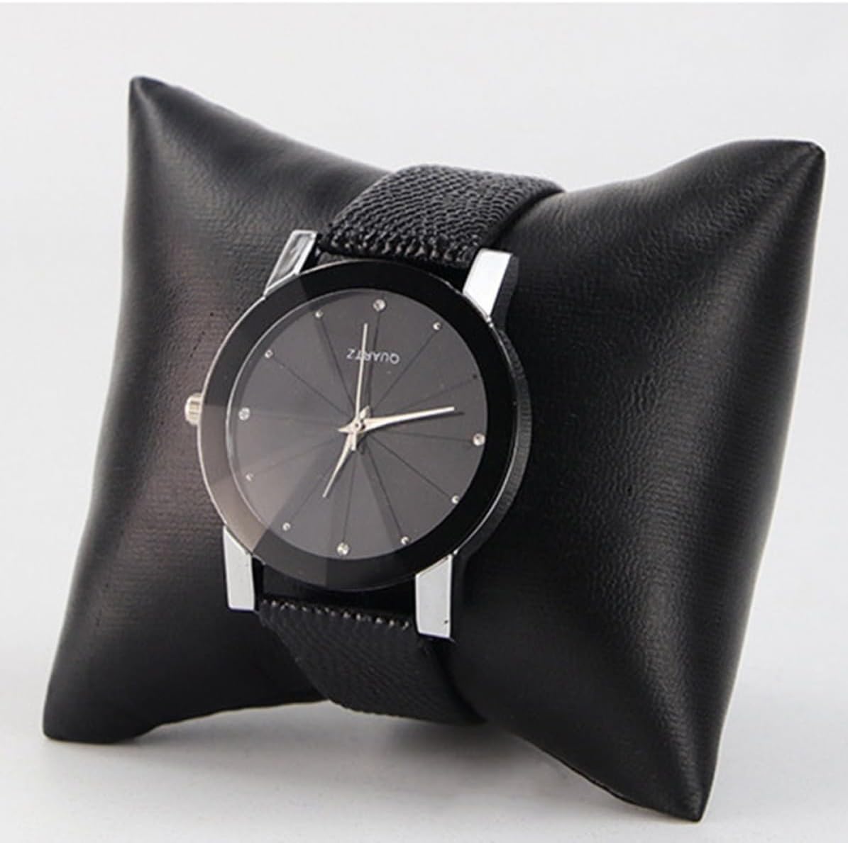 NOLITOY 2pcs Special Paper Made Watch Case Jewelry Holder Bracelet Organizer Storage Box for Shop and Home with Detachable Pillows and Elegant Simple Design