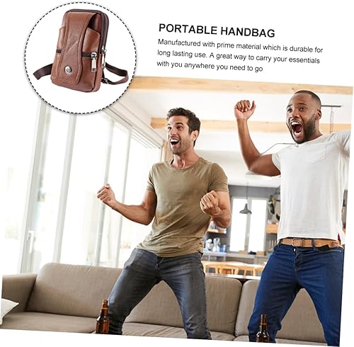 Miniatura 6 de GALPADA 1 Pc Men's Mobile Phone Bag Casual Bag for Men Trendy Waist Purse Practical Waist Purse Creative Smartphone Bag Waterproof Waist Pouch