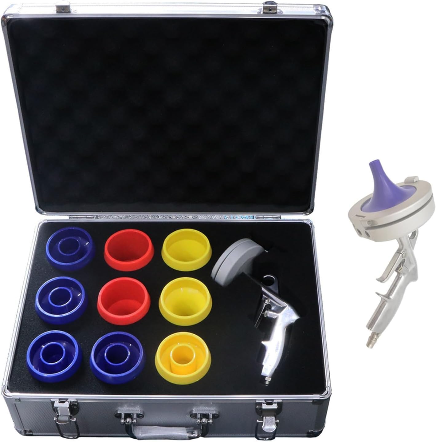 XNXYSMKJ Hydraulic Hose Cleaning Gun with Quick Coupling and Nozzles for Industrial Pipe Maintenance,High-power Cleaning,Broad Compatibility