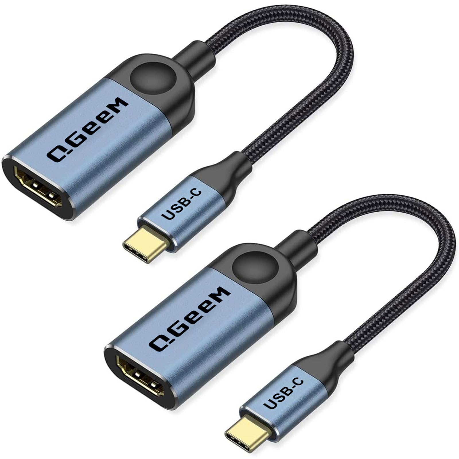 QGeeM USB C to HDMI Adapter, 4K Type C to HDMI Cable for Laptop Phone — Amazon image 13