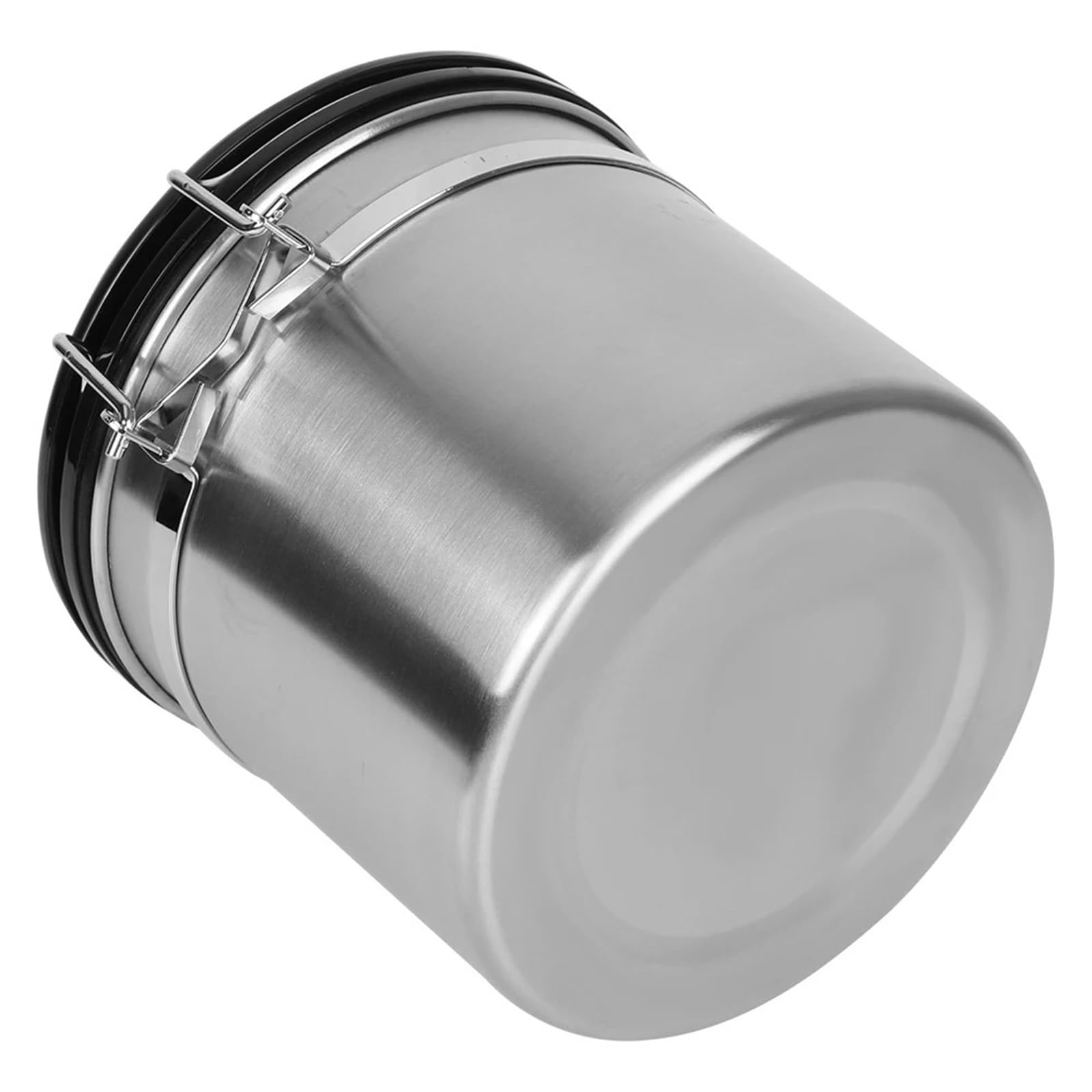 Pojemnik ze stali nierdzewnej, Pojemnik na ziarna kawy ze stali nierdzewnej, szczelna pokrywa, stal nierdzewna(1800ML)