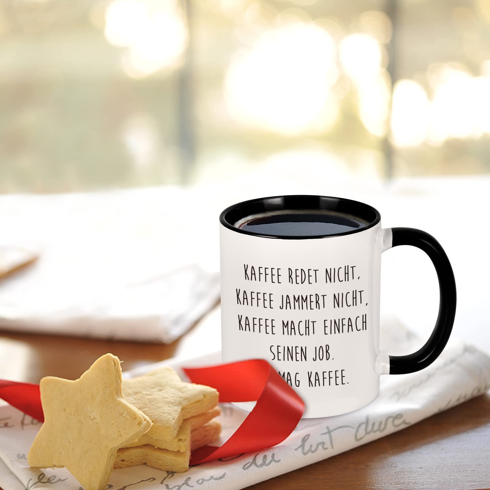 Tazza Con Scritta Gatto Tazza Con Dire Caffè Divertente Non Parla Collega  Donne Uomini Tazza In Cercamica Con Scritta, image size:1600x1600