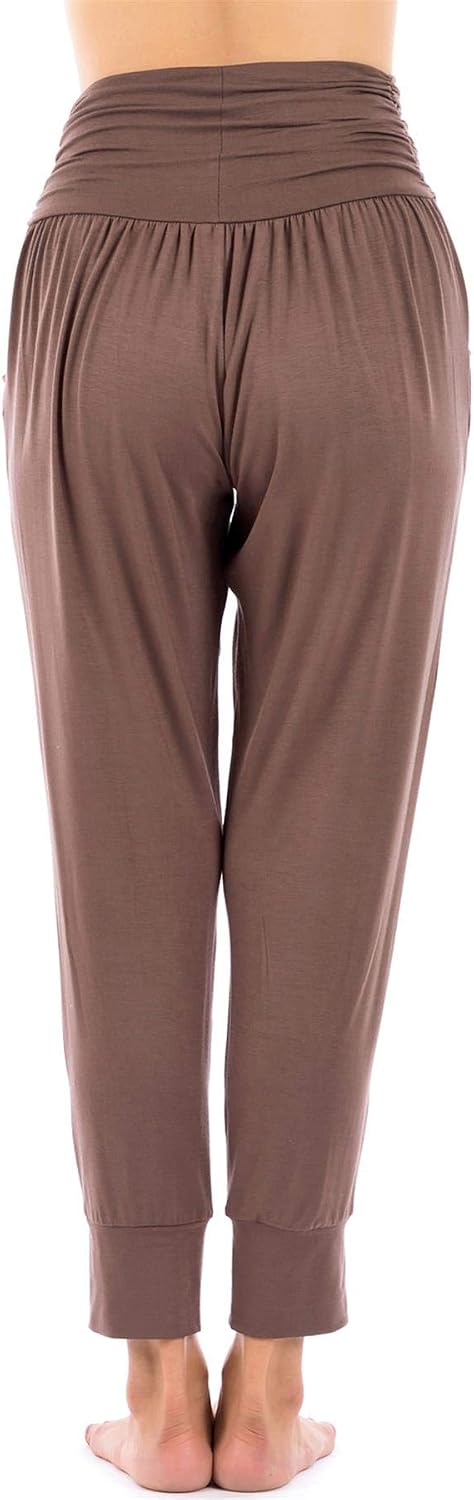 LOFBAZ Yoga Sweatpants with Pockets Workout Joggers Pants Lounge Harem Pants