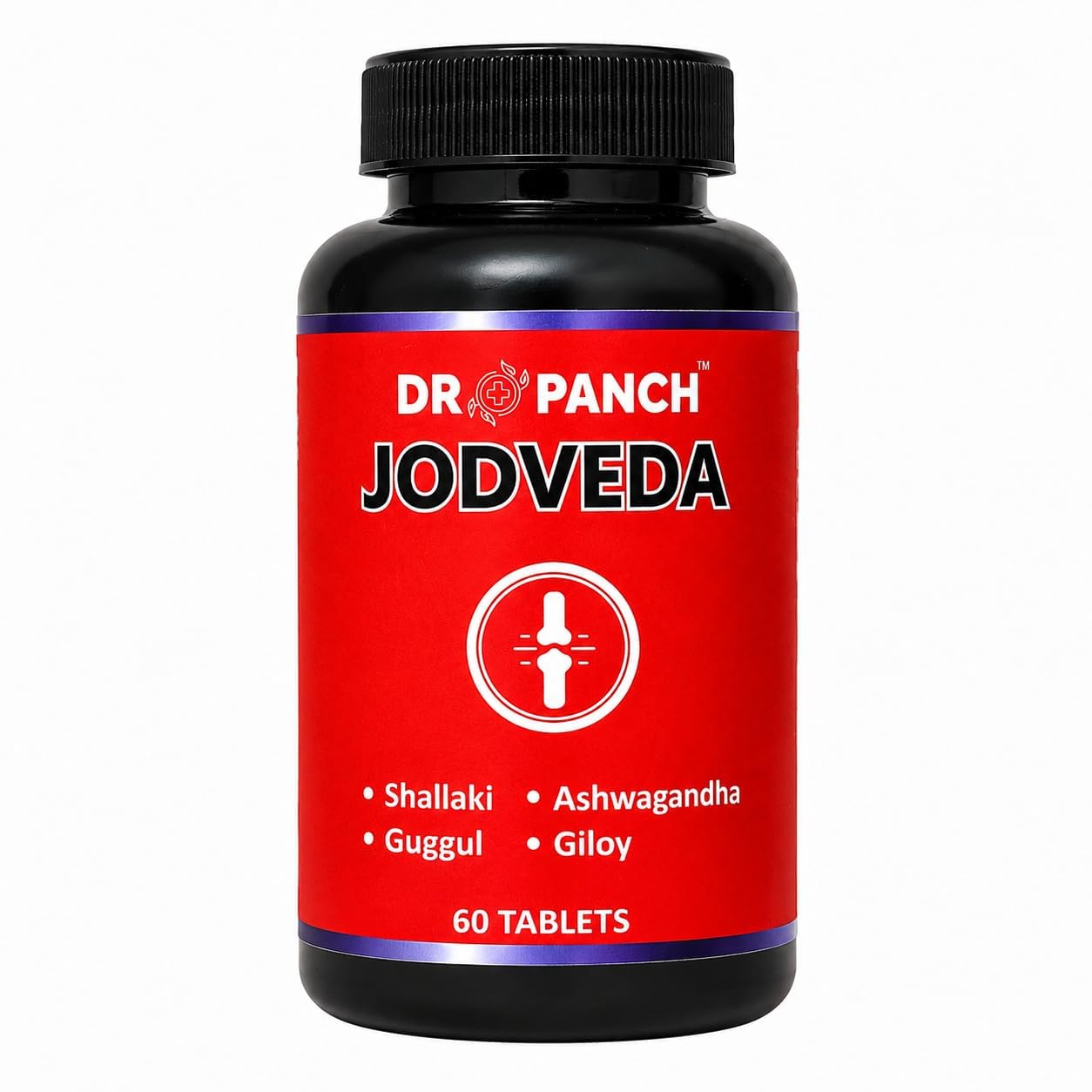 [BRSRGZATAAFAAG3G] Jodveda 60 Tablets | Ayurvedic Joint Pain Relief & Mobility Support Tablets | Shallaki, Guggul, Ashwagandha & Giloy | Bone Strength & Flexibility Booster