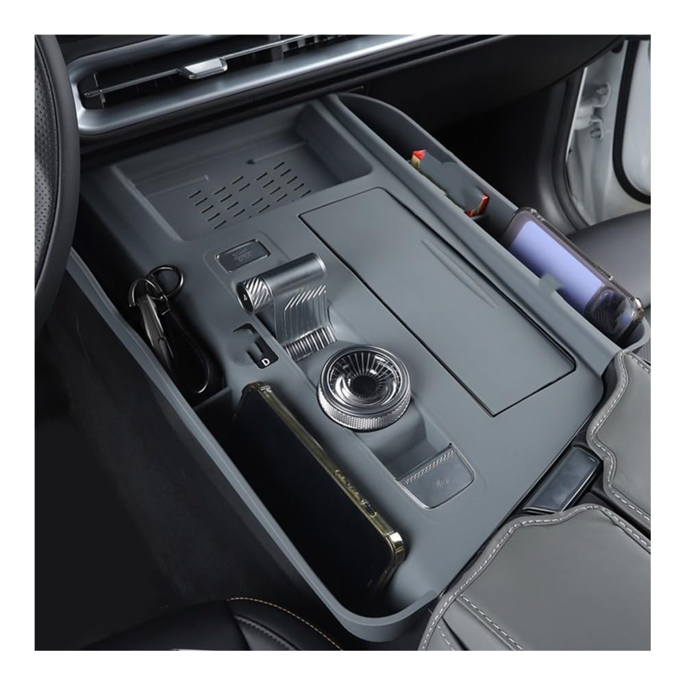 Auto Armaturenbrett Abdeckung Für BAIC BJ30 2024 2025 Getriebe Shift Silikon Pad Innen Modifikation Liefert Auto Farbe Zentrale Steuerung Lagerung Box