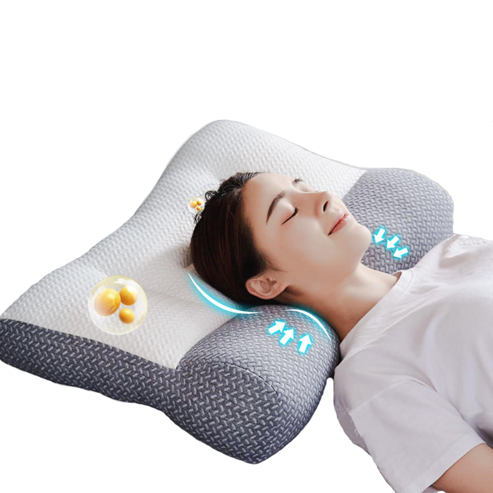 INTONE™ Pillow Amazon.com: OTONIS Almohada súper ergonómica 2024 para dolor de