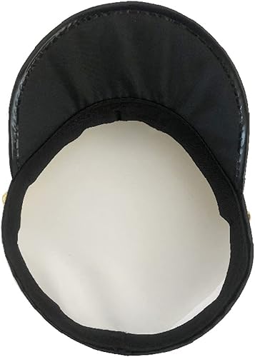 Miniatura 7 de LUOZZY 3 piezas de sombrero de capitán para hombres y mujeres, sombrero de marinero bordado Almirante azul marino, sombrero de capitán y marineros,