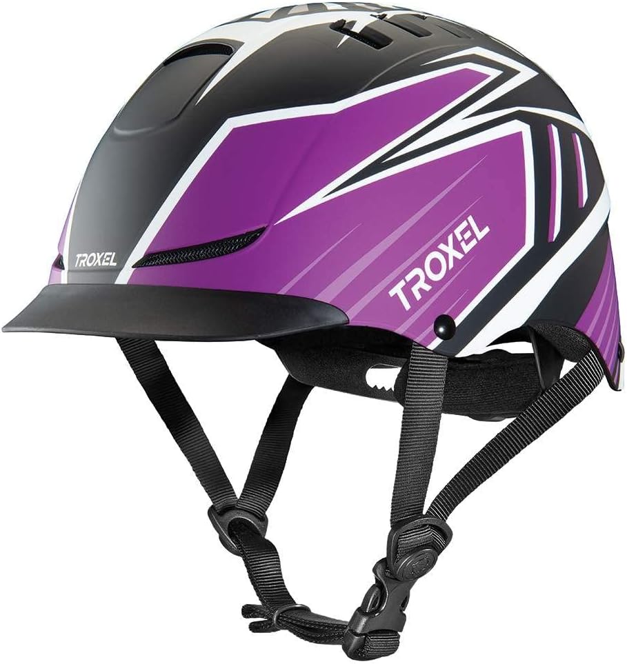 TROXEL Performance Headgear Troxel TX Black Nitro Horse Riding Helmet