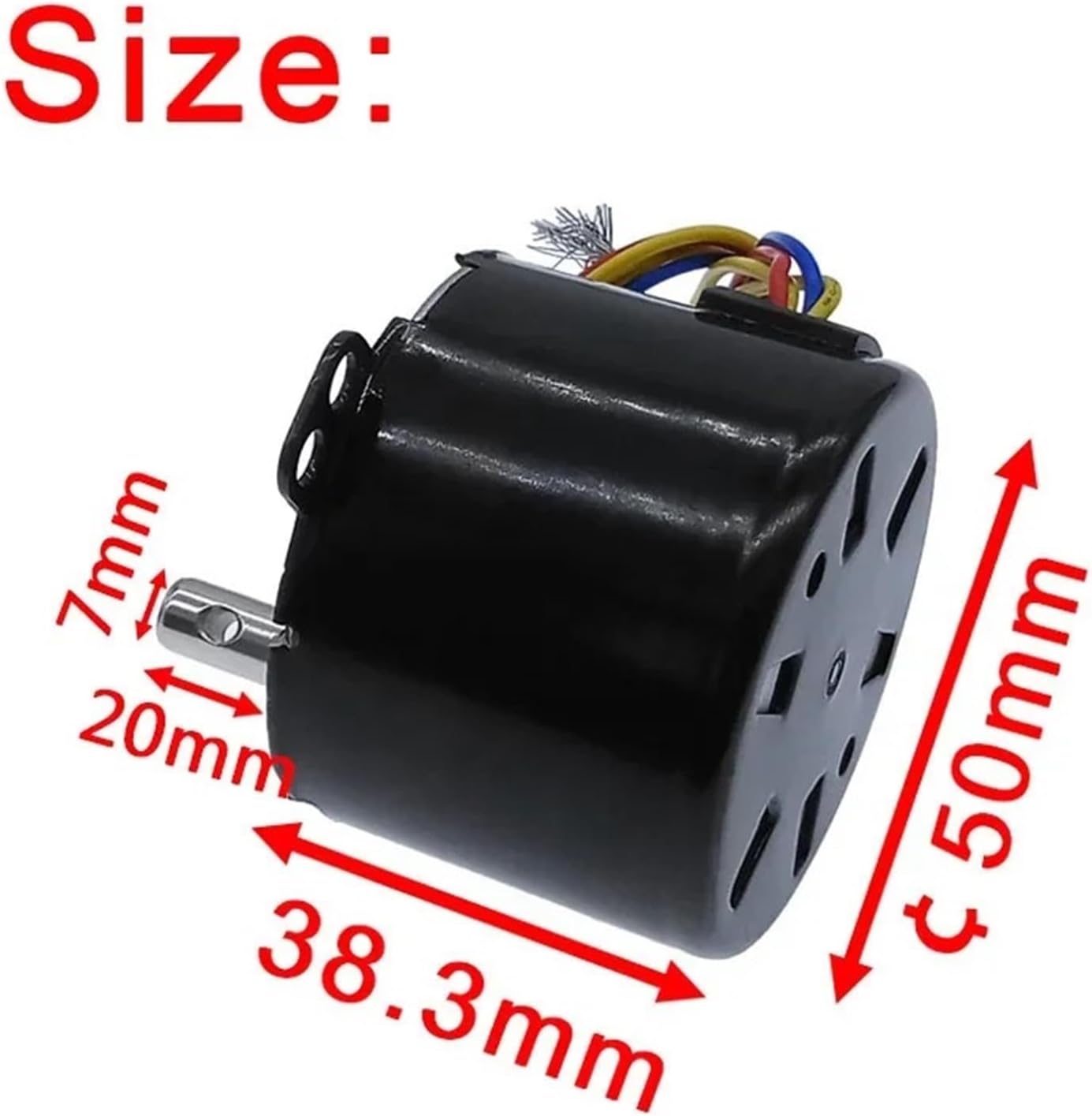 50KTYZ Permanent Magnet Motor High Tq 220V AC Motor Forward and Reverse Controllable Geared Speed Reducer Motors(Bracket)