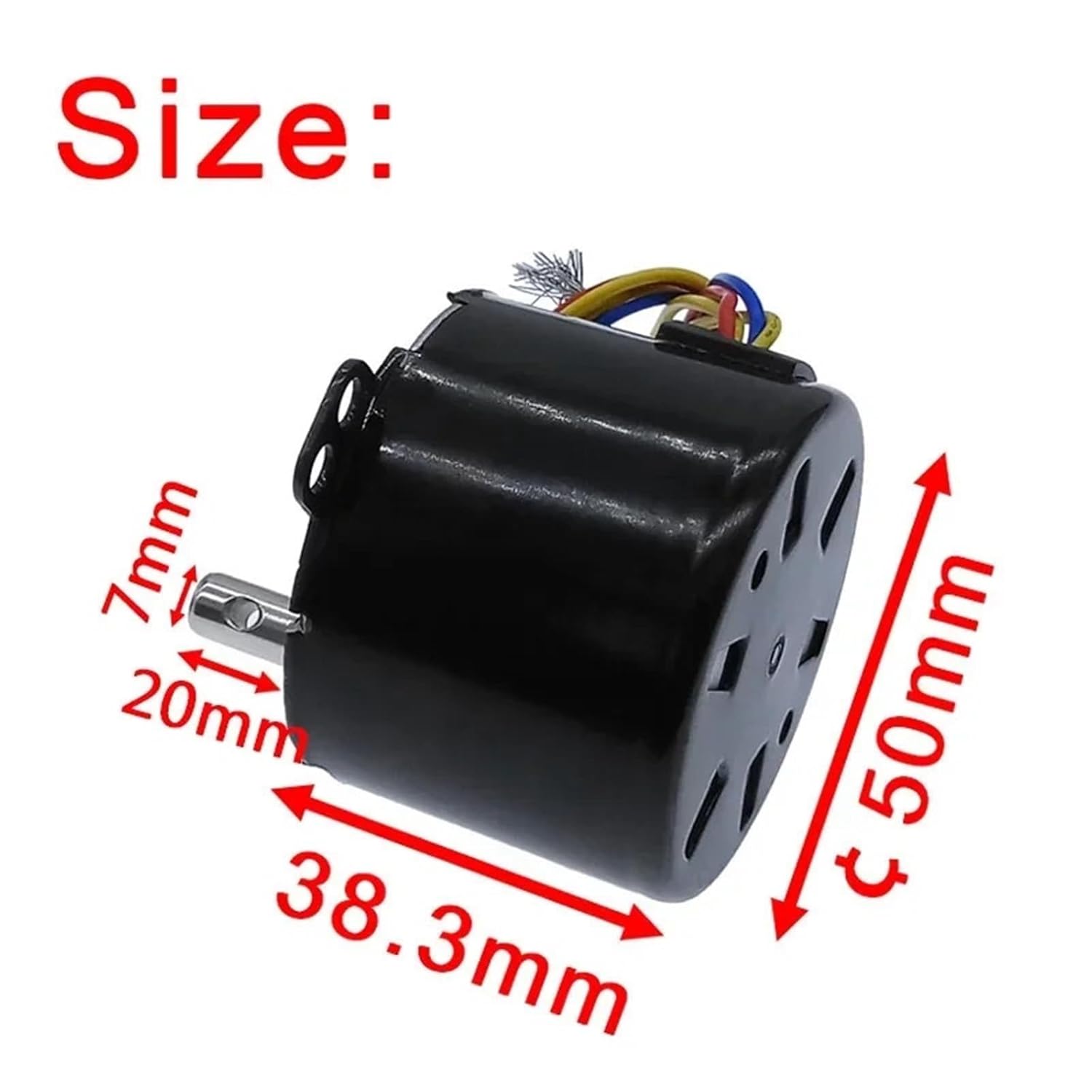 50KTYZ Permanent Magnet Motor High Tq 220V AC Motor Forward and Reverse Controllable Geared Speed Reducer Motors(220V 2.5rpm)