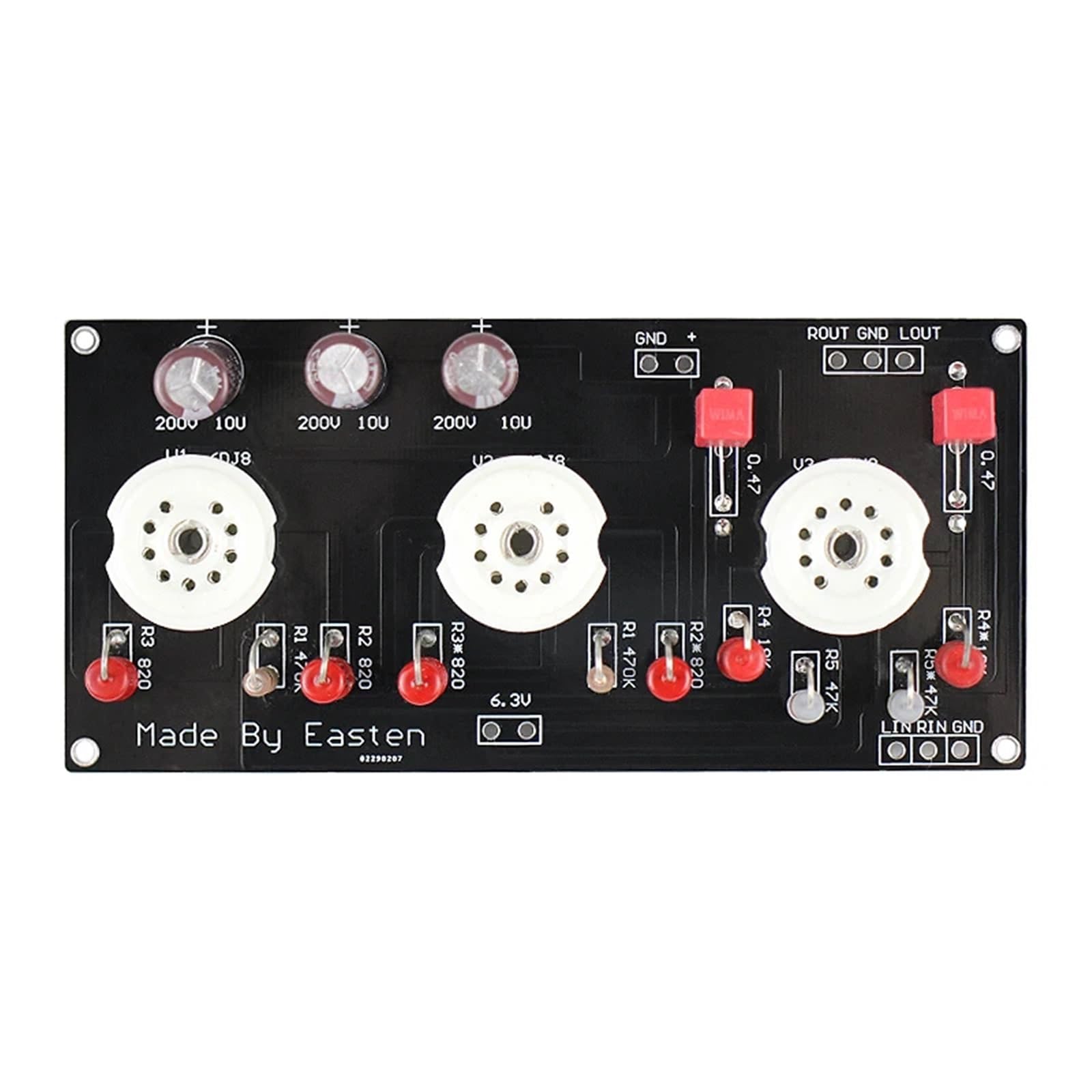 6N11 elektronowy przedwzmacniacz SRPP, przedwzmacniacz żółci, katoda 6N3 dla akcesoriów audio, wzmocnienie sygnału głośności, 1 szt. (Finished Not Tube)