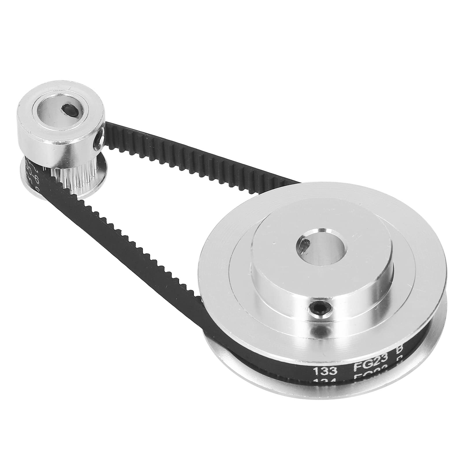 Poleas de Motor Paso a Paso GT2, Polea de Sincronización de Aluminio, Correa de 6mm, 200mm para Impresora 3D