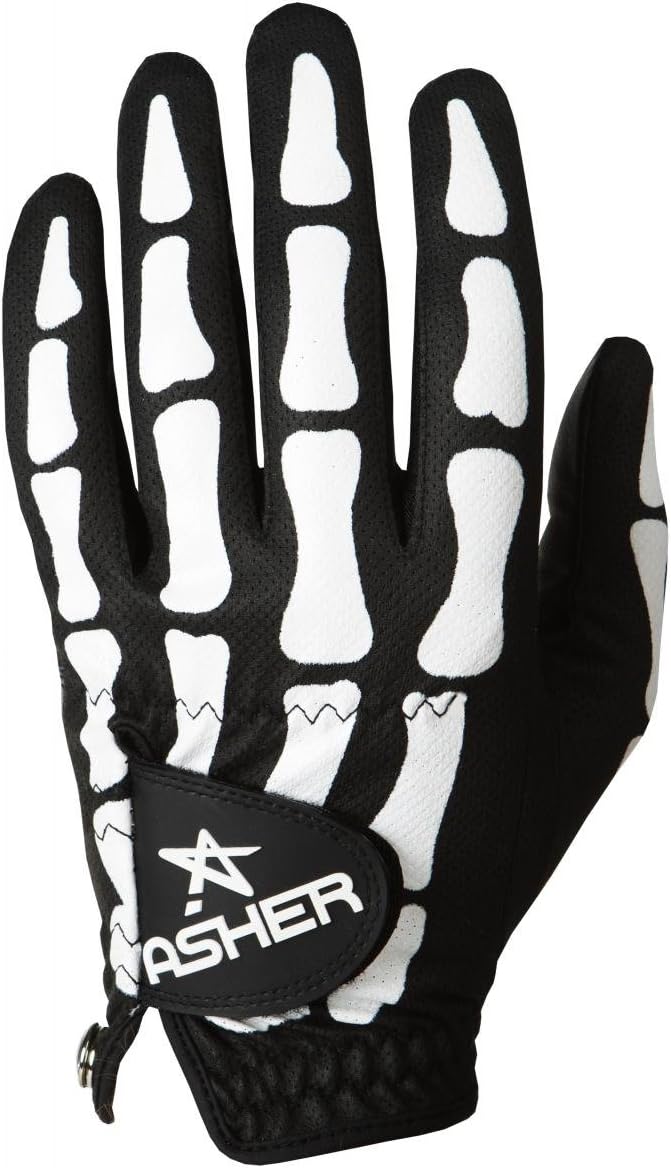 Asher Men's Deathgrip Left Hand Glove, Black, X-Large