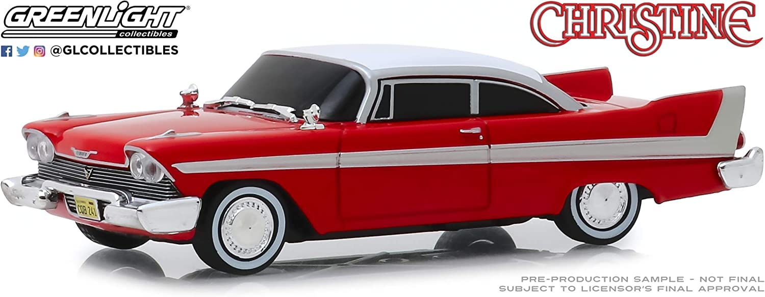Amazon.com: 1958 Plymouth Fury Red (Evil Version with Blacked Out