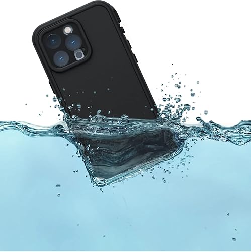 Miniatura 7 de LifeProof FR Series - Funda impermeable con Magsafe para iPhone 13 Pro (solo con paño de limpieza, embalaje no minorista), color negro