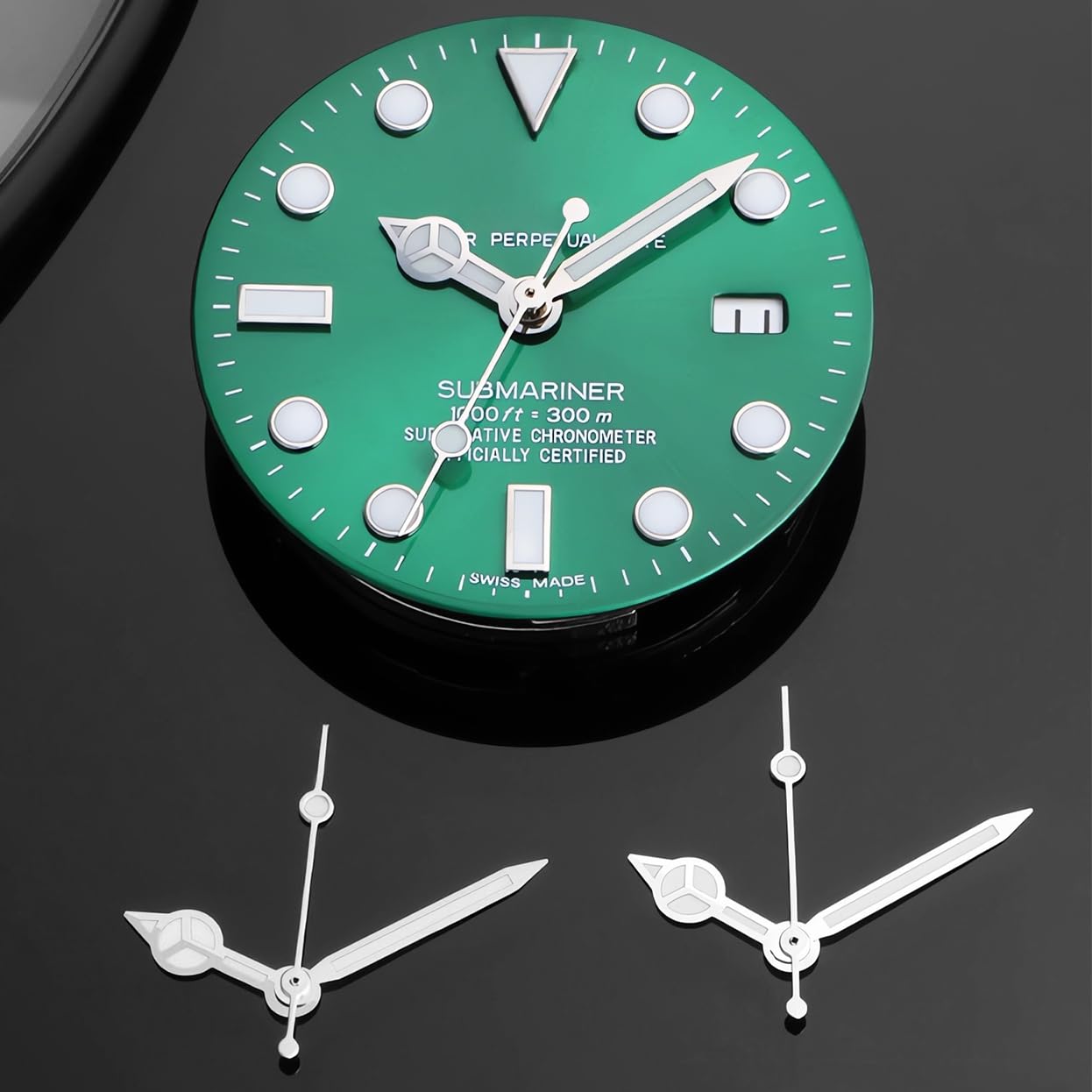 Lancette di ricambio per orologio Rolex Submariner 3035/3135 16800 16803 16808 116610 16700