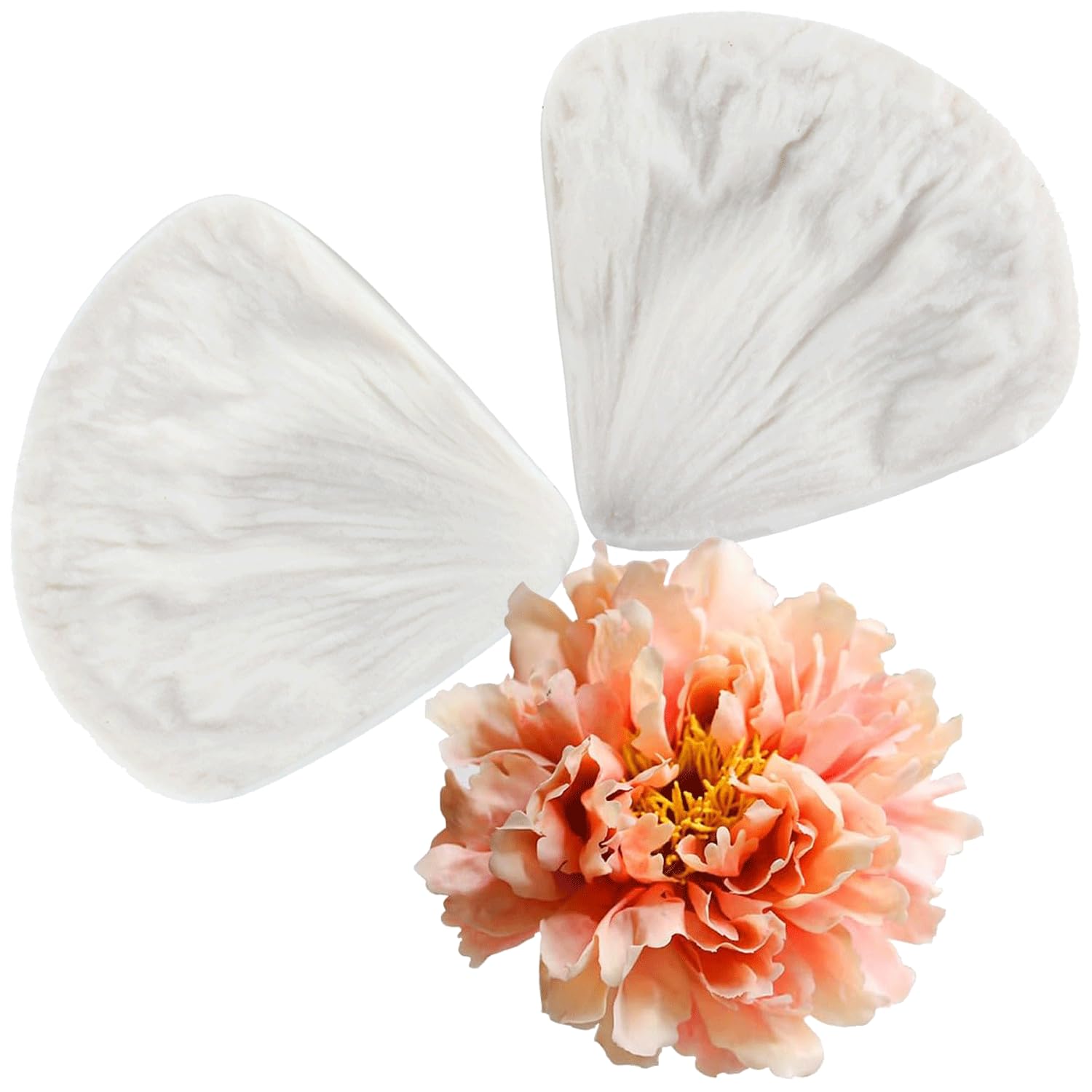 FMM Stampo Per Peonie – Set Di 4 Forme Per Petali, Decorazioni Per Torte, 16-45 Mm