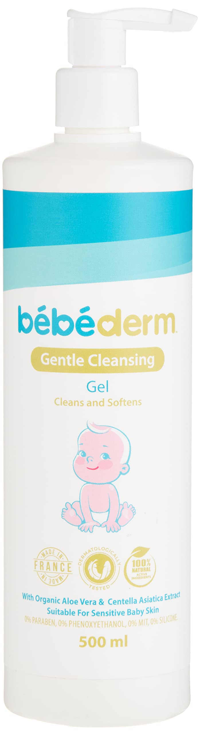 Bebederm Gentle Cleansing Gel 500Ml