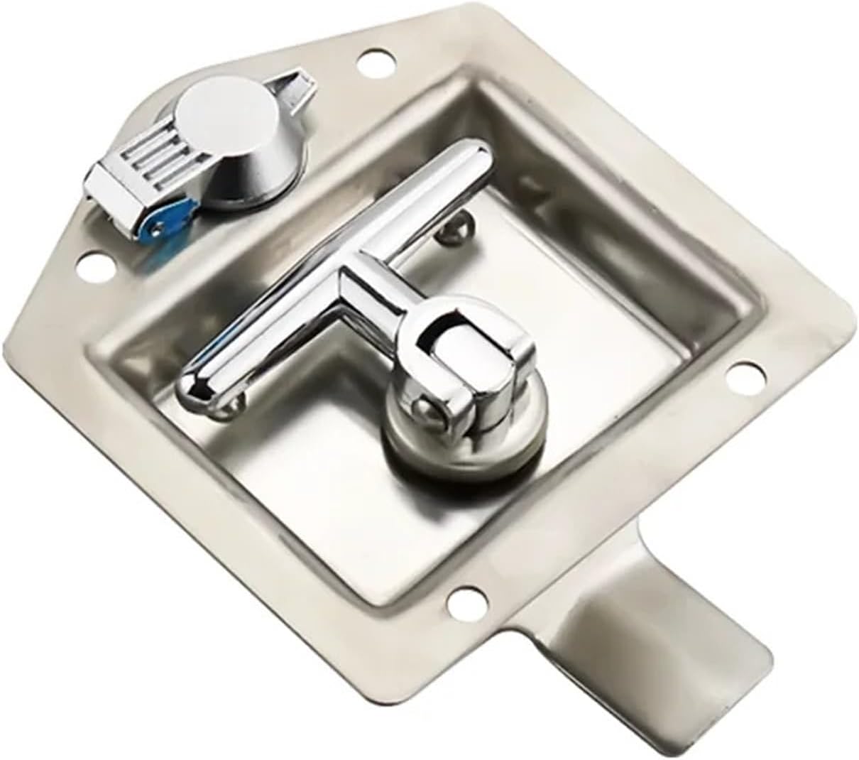 304 Stainless Steel Pull Rod Panel Lockbox Industrial Distribution Box 1Pcs