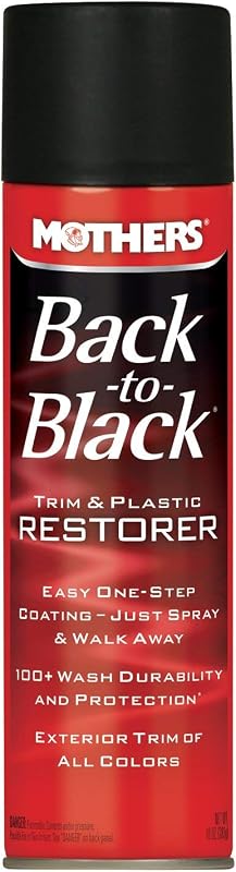 Mothers Back-to-Black Liquid Trim & Plastic Restorer 10 oz.
