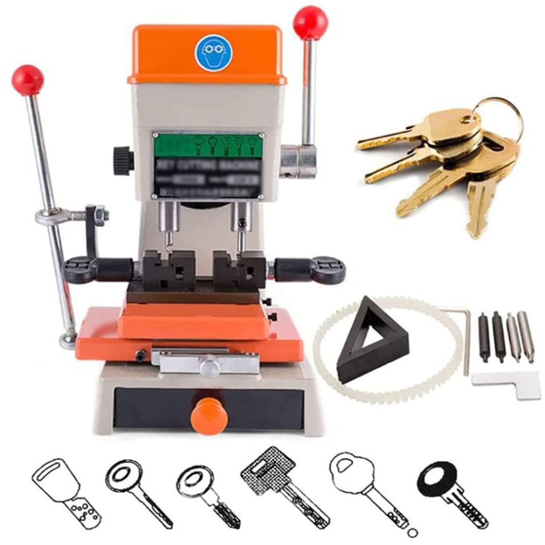 Máquina Cortadora De Llaves Vertical, Máquina Duplicadora De Llaves, Máquina Copiadora De Llaves Automática Para Hacer Llaves, Para Llaves De Cerraduras De Puertas Y Coches