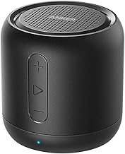 Anker Soundcore Mini Bluetooth Lautsprecher mit 15 Stunden Spielzeit, Fantastischer Sound, 20 Meter Bluetooth Reichweite, FM Radio und intensiver Bass