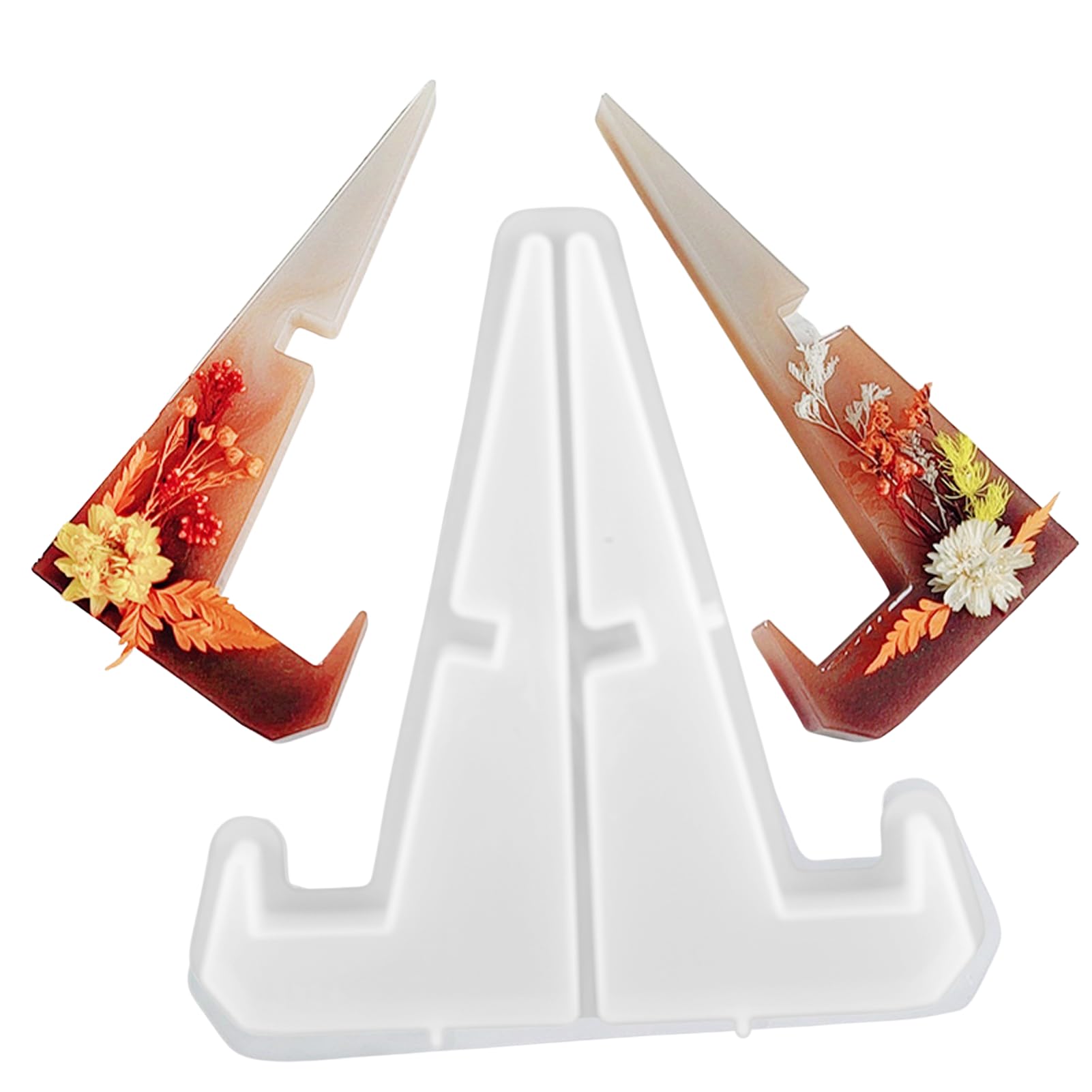 Moule en silicone pour présentoir de plaque en résine, taille L