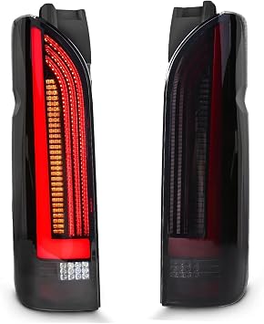 LED Taillight Compatible with Toyota Hiace 2005 2006 2007 2008 2009 2010 2011 2012 2013 2014 2015 2016 2017 2018 Turn Signal Brake Lamp 12V