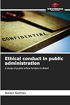 Ethical conduct in public administration: A study of public office holders in Brazil