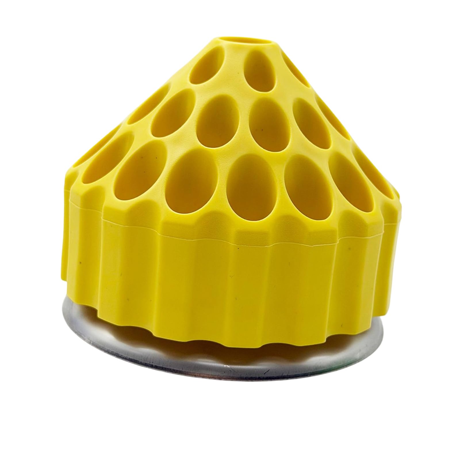 Rotating Bur Holder Multiple Compartment Tool Organizers Construction Workshop Storage for Various Bits Rotating Bur Holder