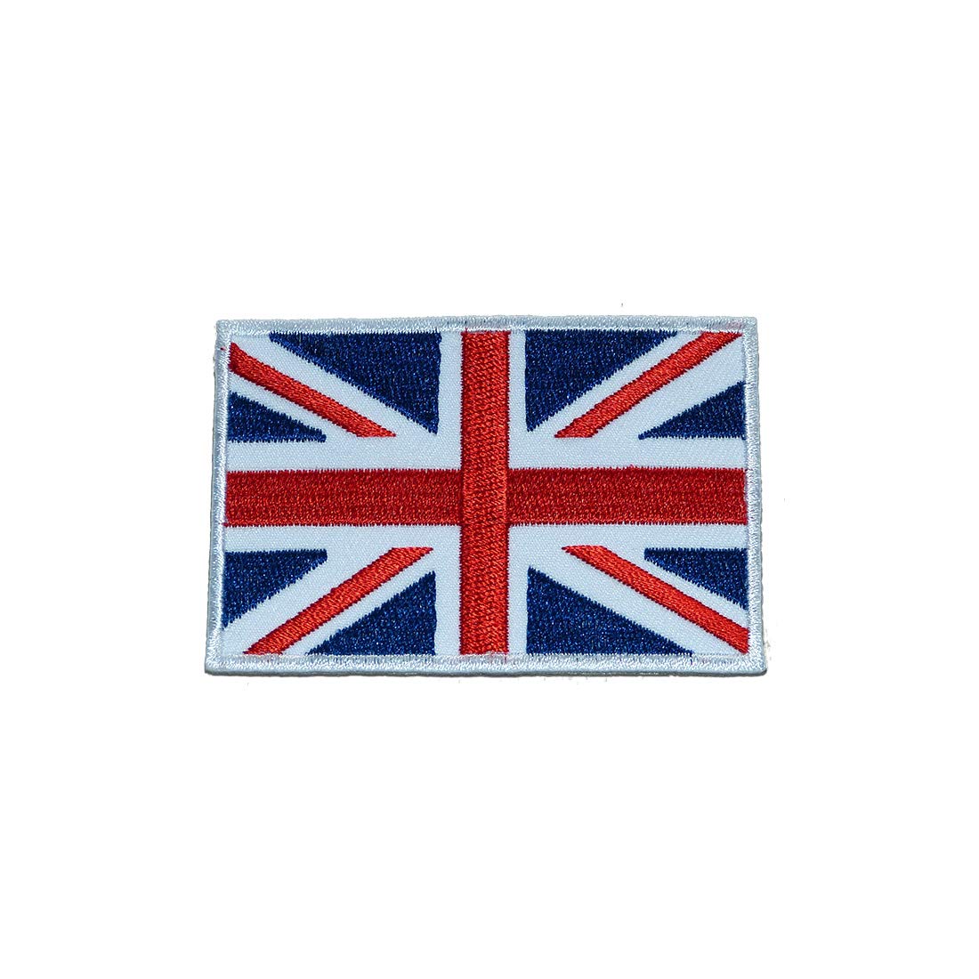 Toppa Union Jack 8x5 Cm Termoadesiva O Da Cucire - Personalizza Giubbotti E Jeans