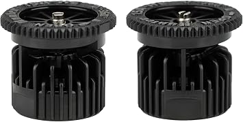 Hunter 15A-HE Sprinkler Spray Pro High-Efficiency Nozzle 15 Radius Adjustable Arc Female Thread 15AHE 2 Pack