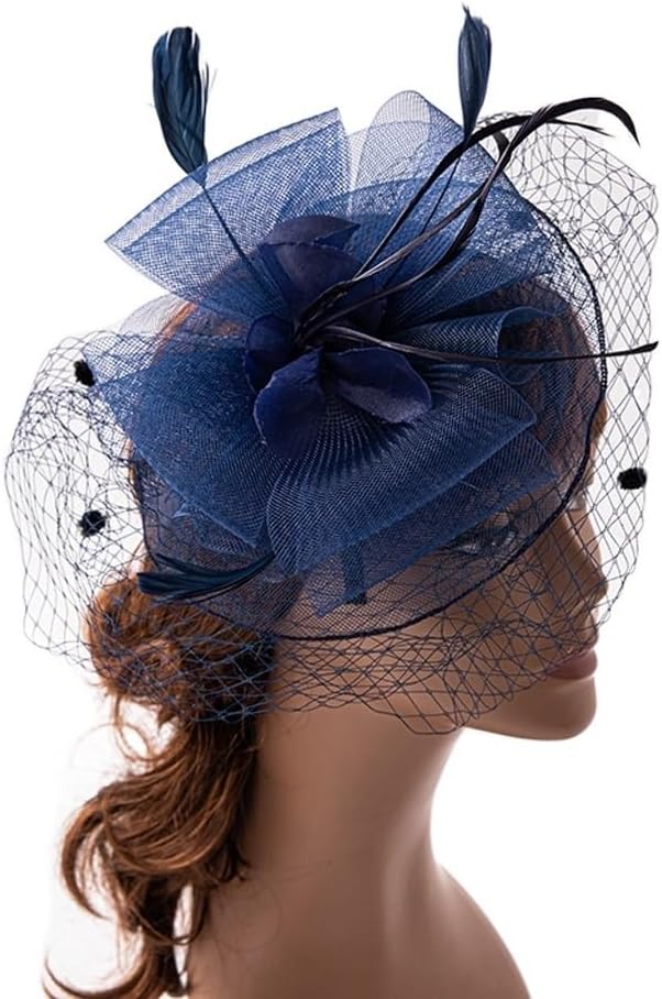 Dress Headwear Catwalk Hair Accessories Headband Netting Vintage Veil for Women