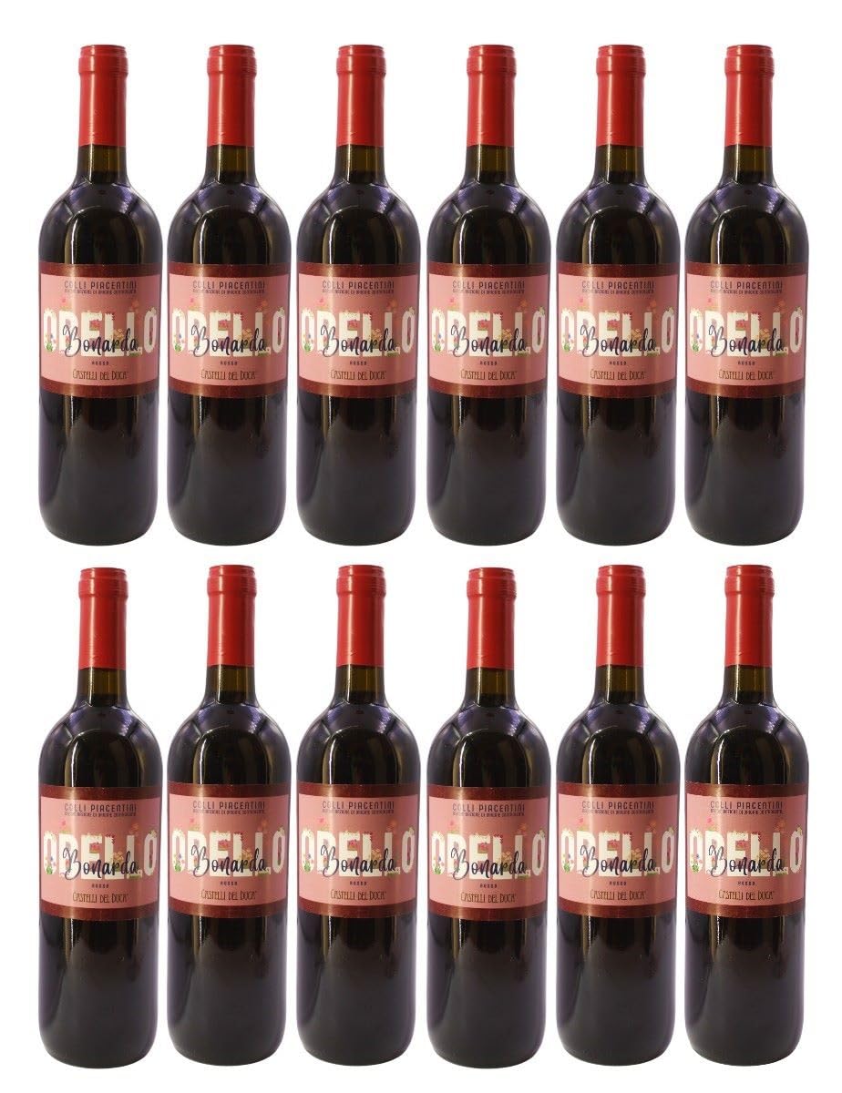 Castelli del Duca Obello Rosso Bonarda D.O.C. 2025 (12 x 0,75 l)