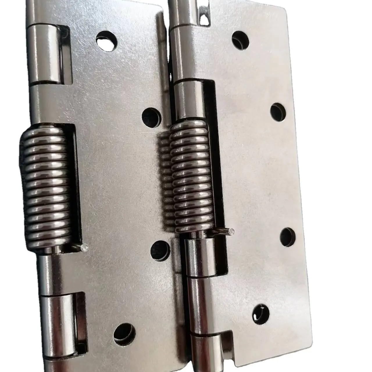 HEBEZON Spring Loaded Hinge | Automatic Close Hinge with 8 Screws | Heavy-Duty Sofa Arm Tray Hinge (100 * 60 * 1.35mm) | Durable Furniture Hardware for Cabinets, Foldable Tables, and DIY Projects-image-26