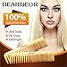 Beard Comb Handcrafted by Beardeur - Wide & Fine Toothed Hair Comb