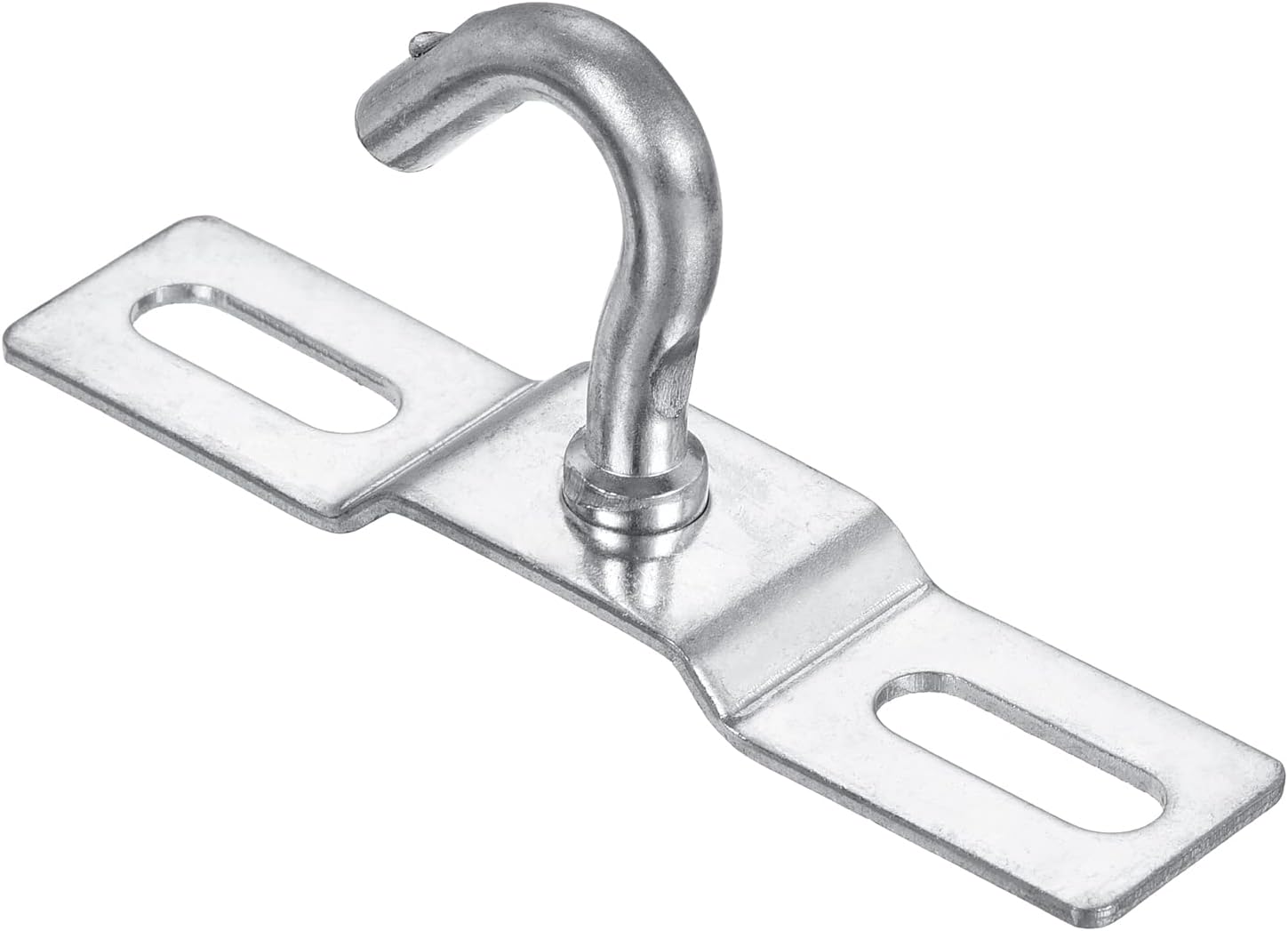 YOKIVE 3 Pcs Ceiling Hooks, Wall Mount Hangers with Screws Hanging Plants Lights, Great for Home, Office, Store (Silver, 3.11x0.69x1.26-Inch)