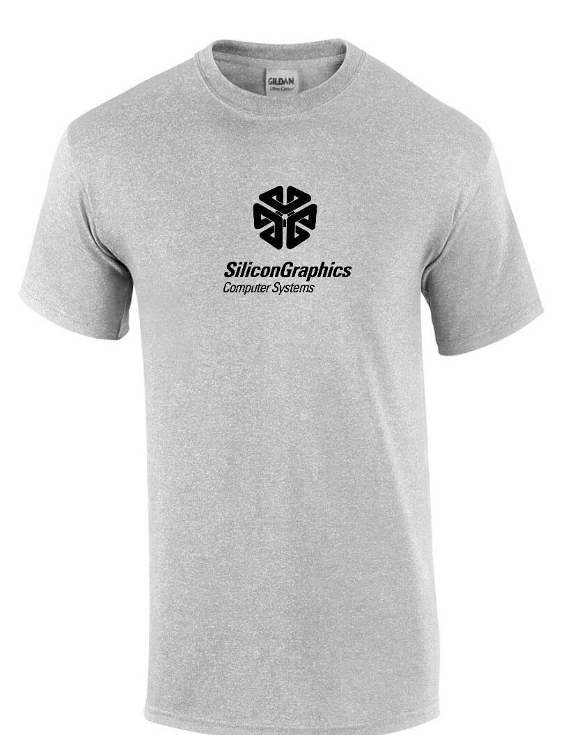SGI Silicon Graphics Computer T-Shirt Father's Mother's Day for Men Women