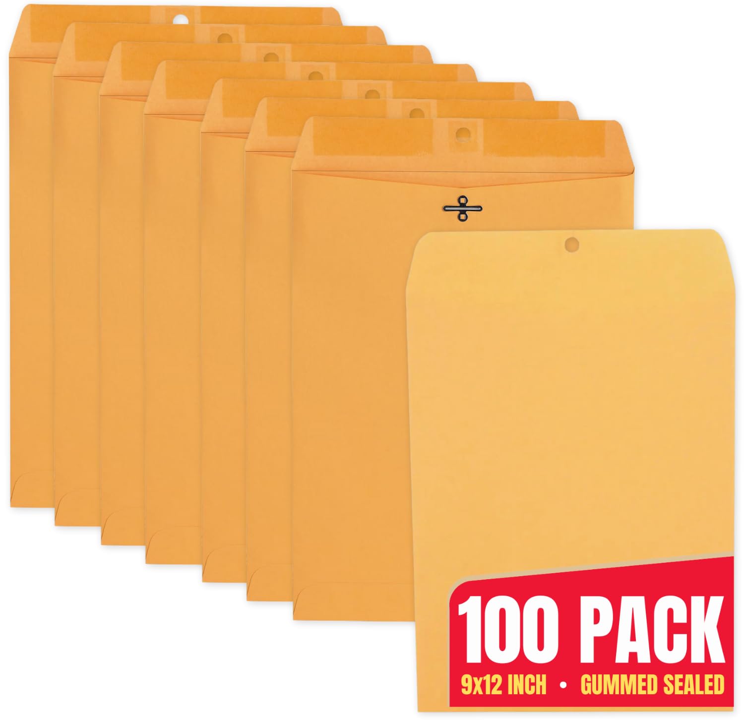 Amazon.com : 1InTheOffice Manila Clasp Catalog Envelopes, Kraft