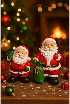 Dekoratif  kili Noel Baba Biblosu Noel Dekorasyon Fig r  Hediyelik Yeni Y l S s