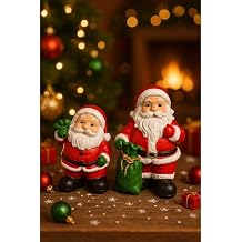 Dekoratif  kili Noel Baba Biblosu Noel Dekorasyon Fig r  Hediyelik Yeni Y l S s