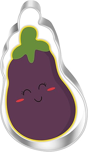 Miniatura 6 de Juego de 12 cortadores de galletas de verduras, juego de cortadores de fondant de acero inoxidable para pastelería, galletas, arcilla para hornear,